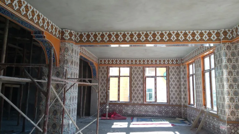 Cami İçi Çini Çalışması 28