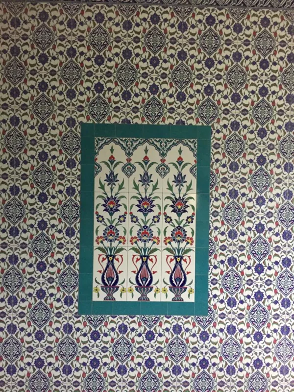 Cami Duvar İçi Çini Pano 04