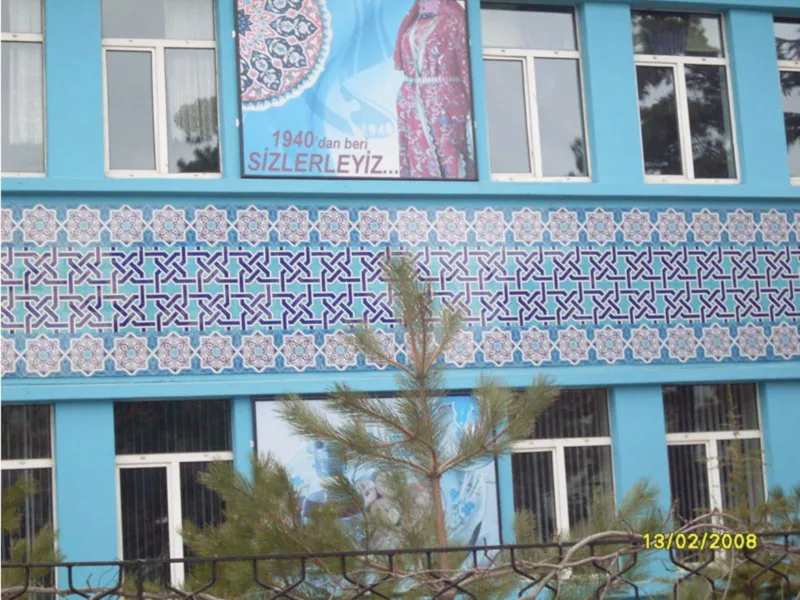 Cami Çini Dış Cephe ve Kubbe 07